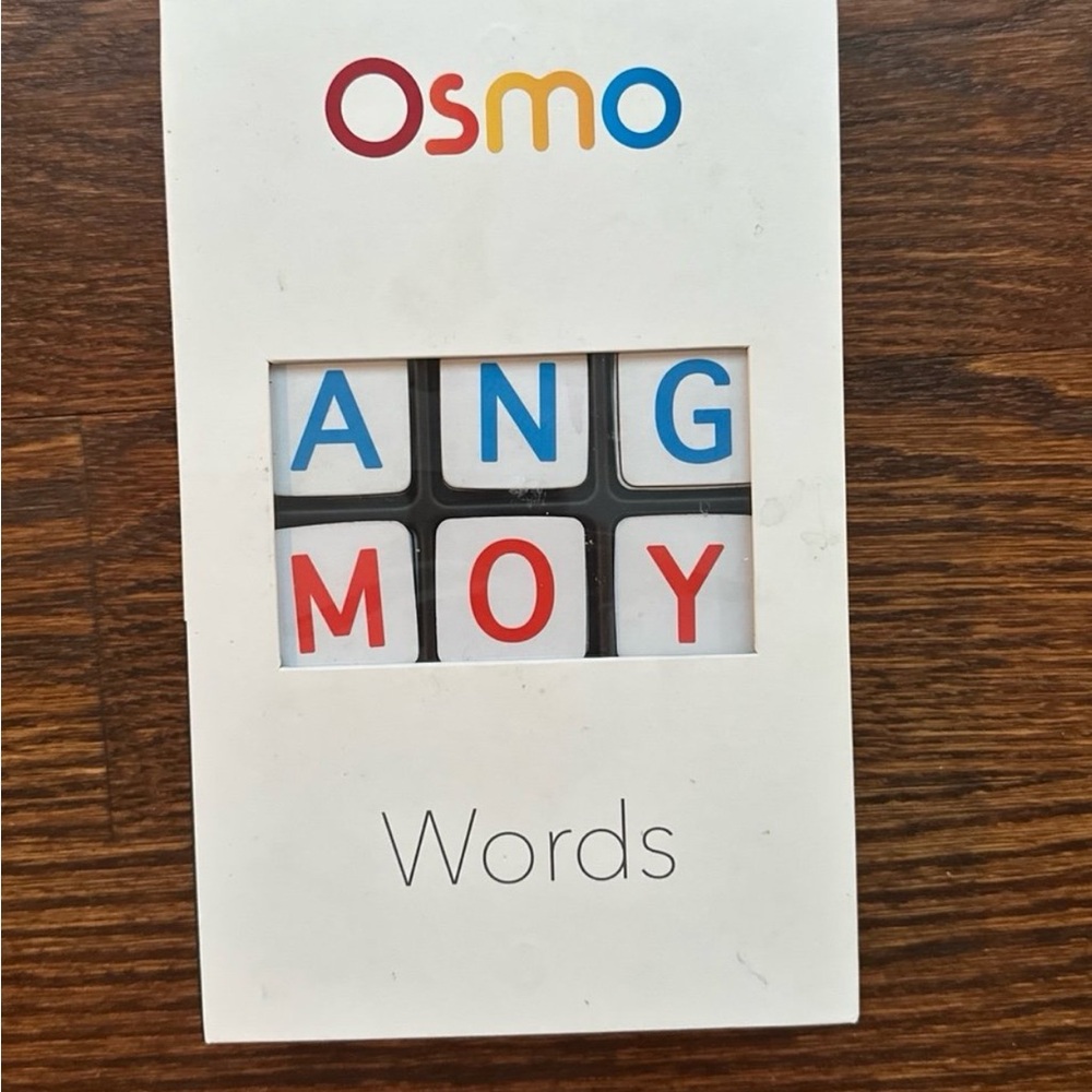 Osmo words and numbers
